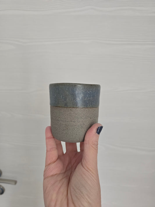 Tazza GG in gres grigio