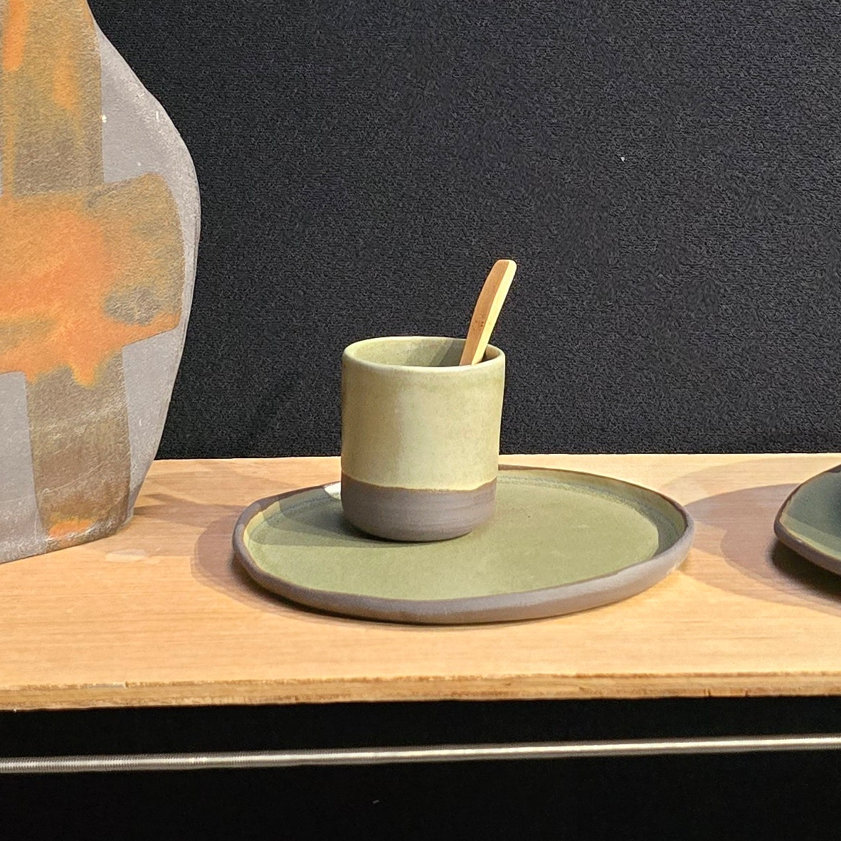 Tazza NERO in gres nero
